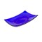 9.1"X 6.1"-Deep 1.5" Bullseye Oval in Rectangle Mold Glass Fusing